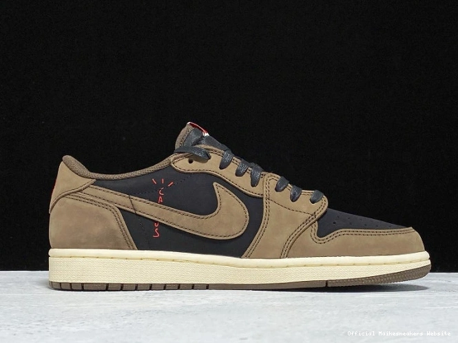 Official Maikesneakers Low SP Dark Scott CQ4277-001 Mocha x 1 OG Air Travis Jordan 0813